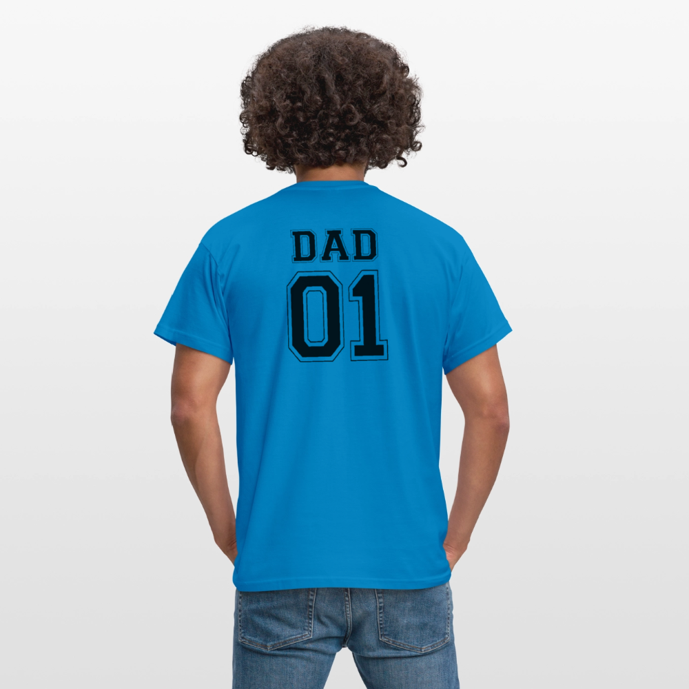 Men's T-Shirt - DAD 01 (black) - Royalblau