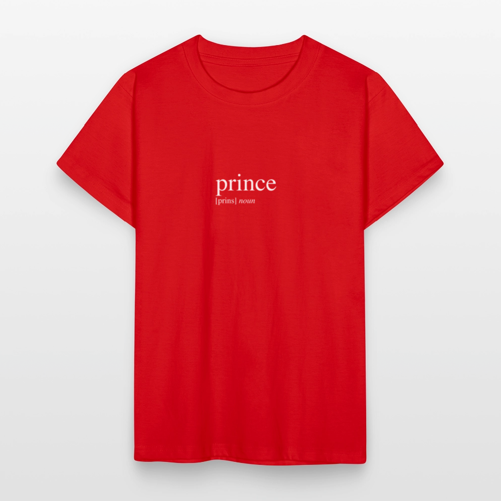 Teenage T-Shirt - prince (white) - Rot