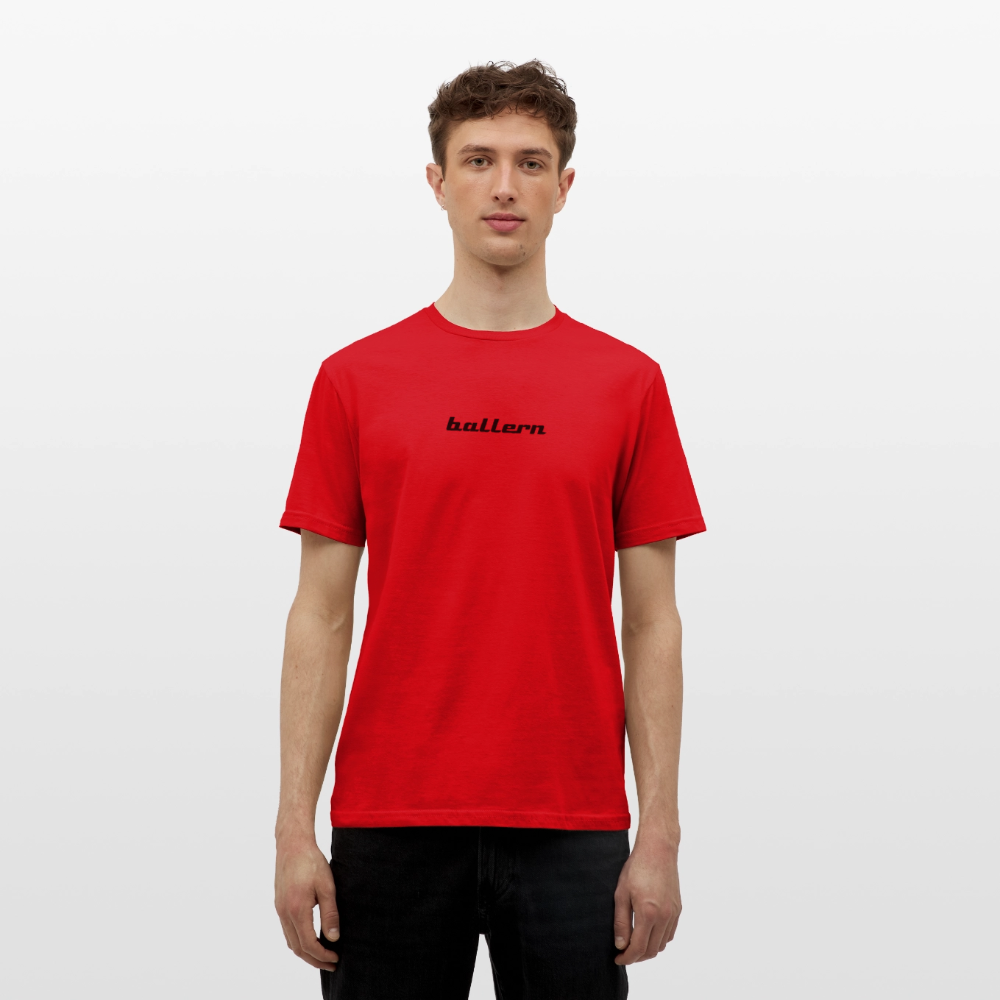 Männer T-Shirt - "ballern_1" - Rot