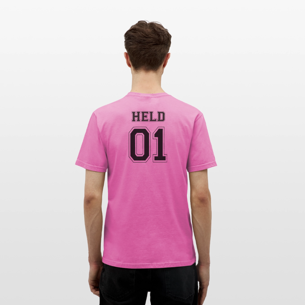 Men's T-Shirt - HELD 01 (black) - Pink