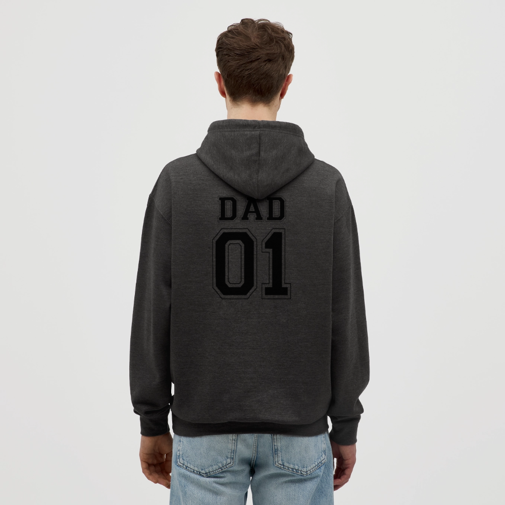 Unisex Hoodie - DAD 01 (black) - Anthrazit