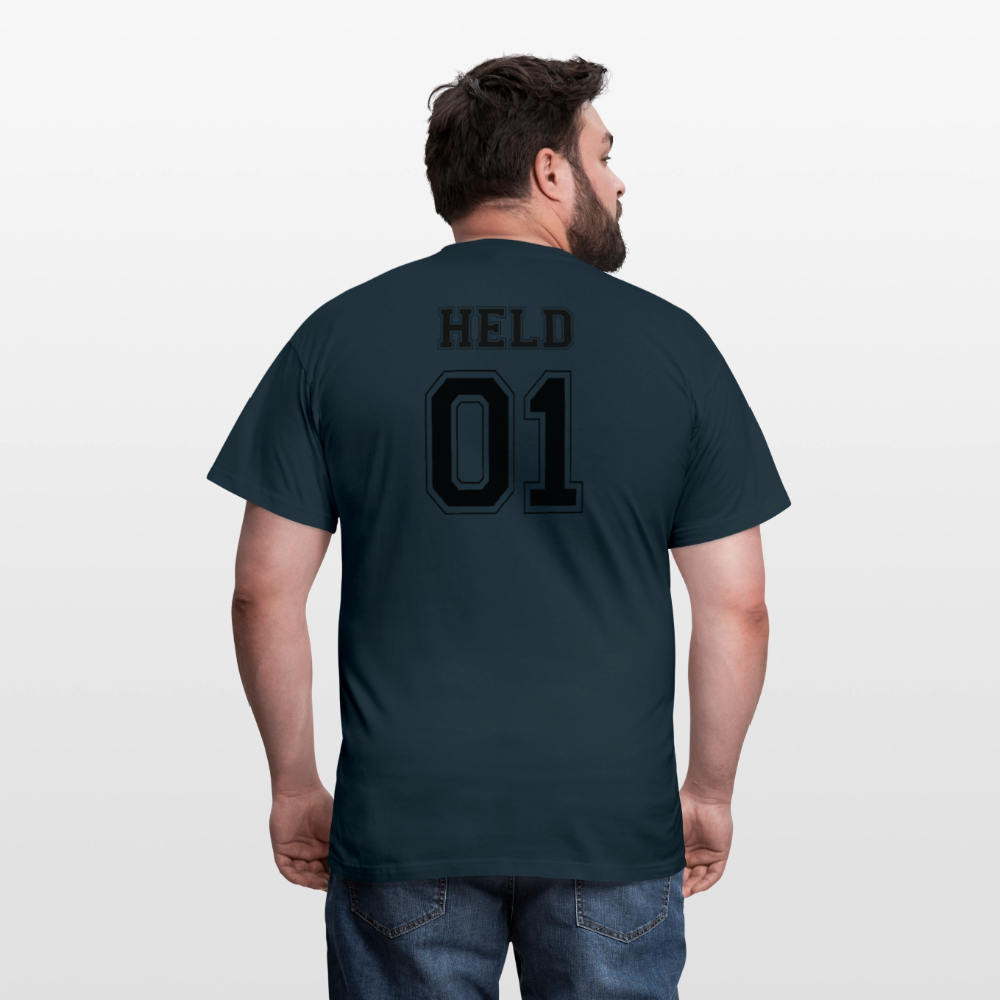 Men's T-Shirt - HELD 01 (black) - Navy