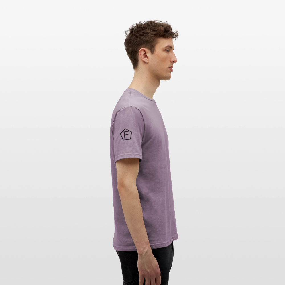 Männer T-Shirt - "ballern_1" - Lilagrau