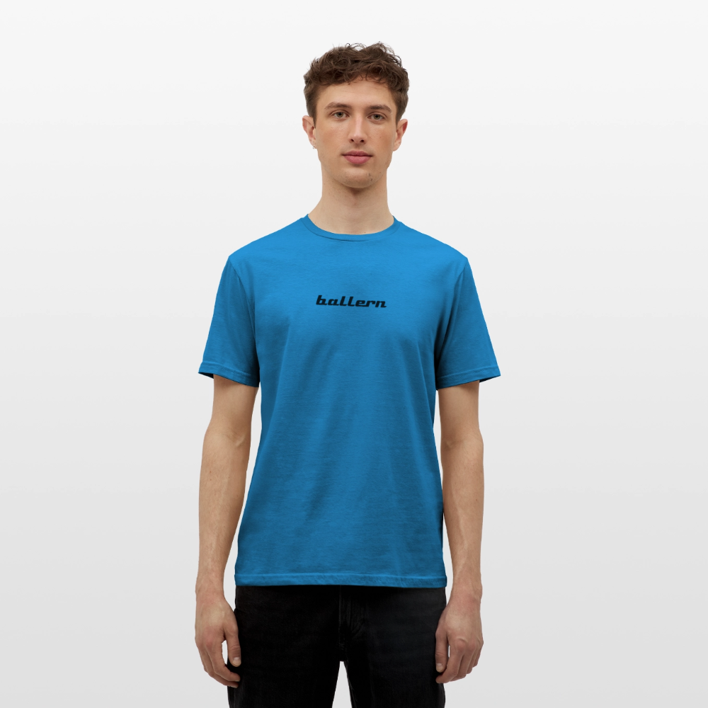 Männer T-Shirt - "ballern_1" - Royalblau