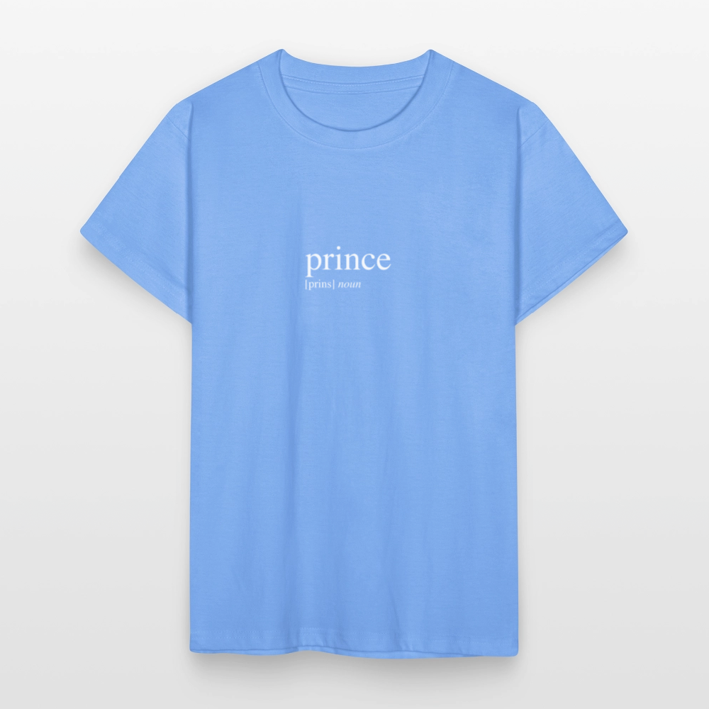 Teenage T-Shirt - prince (white) - Himmelblau