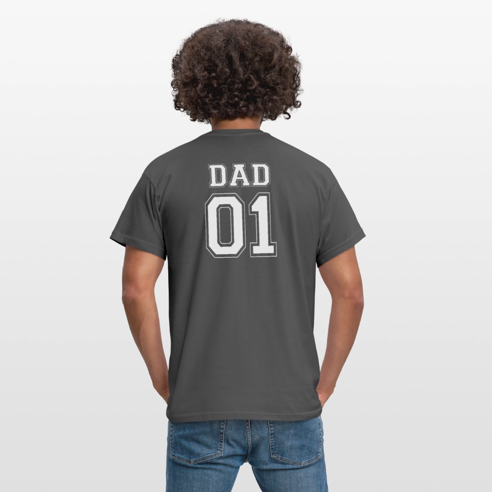 Men's T-Shirt - DAD 01 (white) - Anthrazit