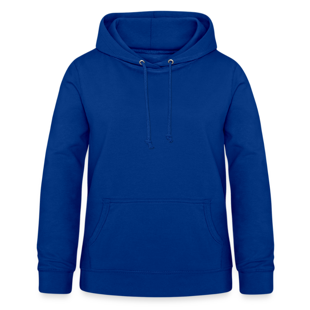 Frauen Hoodie - HELDIN 01 (black) - Royalblau