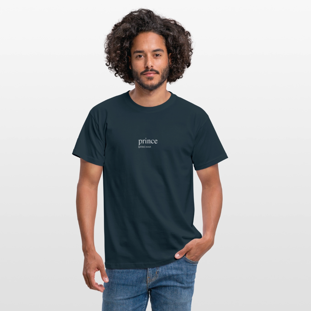 Men's T-Shirt - prince (white) - navy