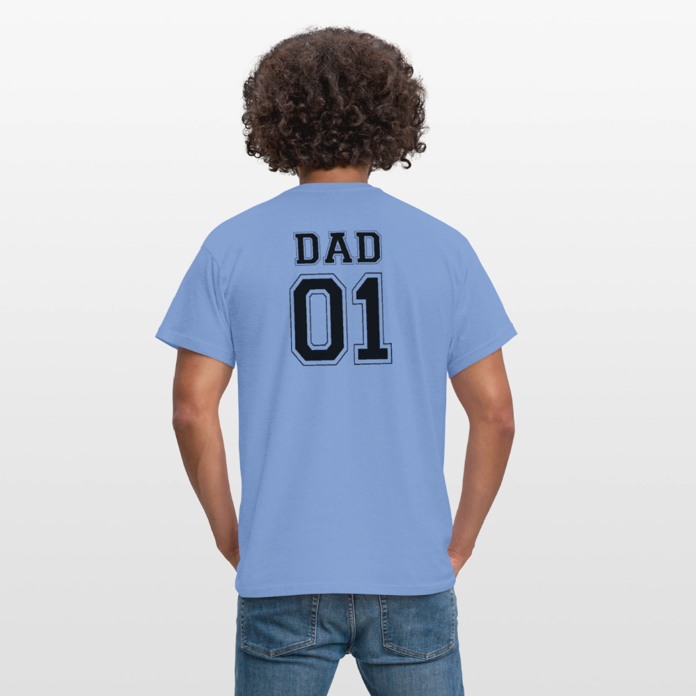 Men's T-Shirt - DAD 01 (black) - carolina blue
