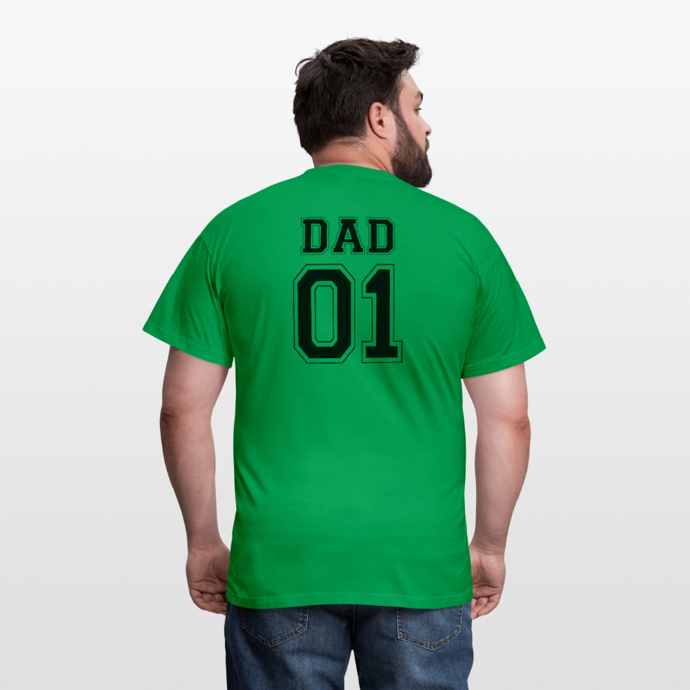 Men's T-Shirt - DAD 01 (black) - Kelly Green
