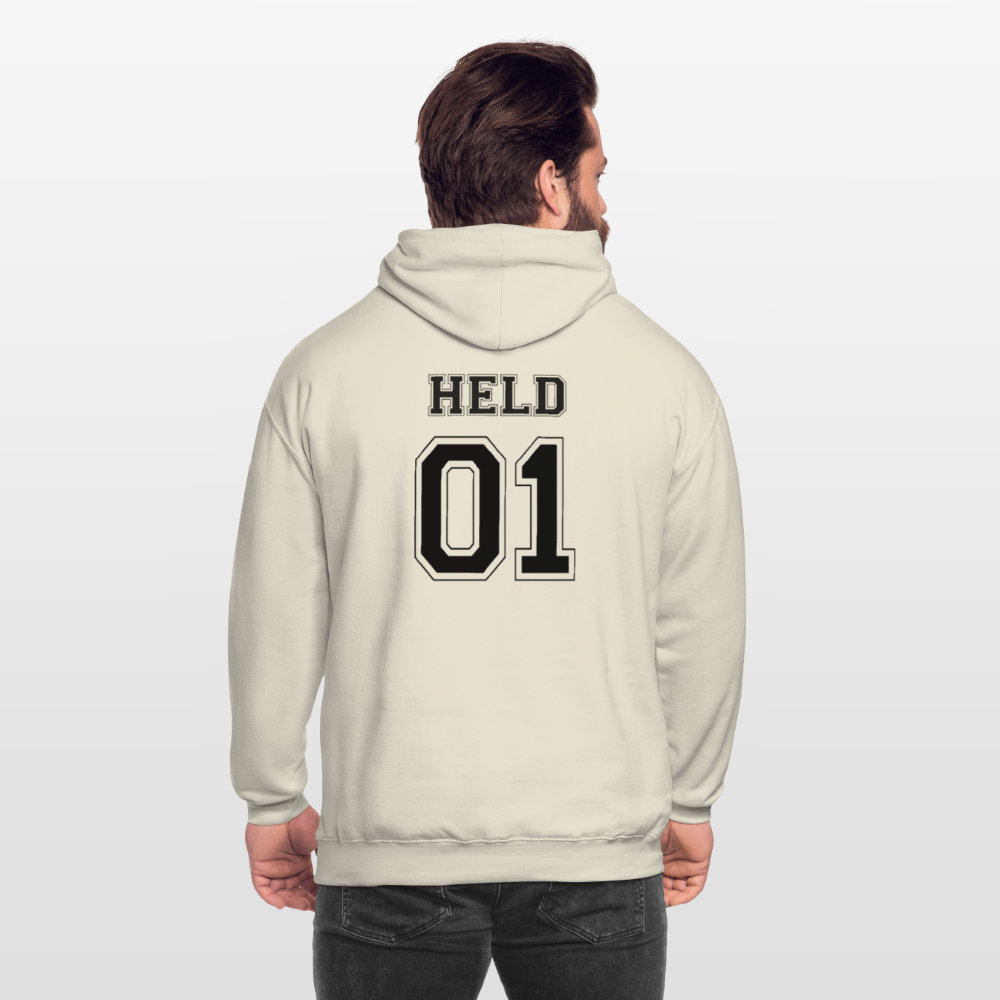 Unisex Hoodie - HELD 01 (black) - Vanille-Milchshake