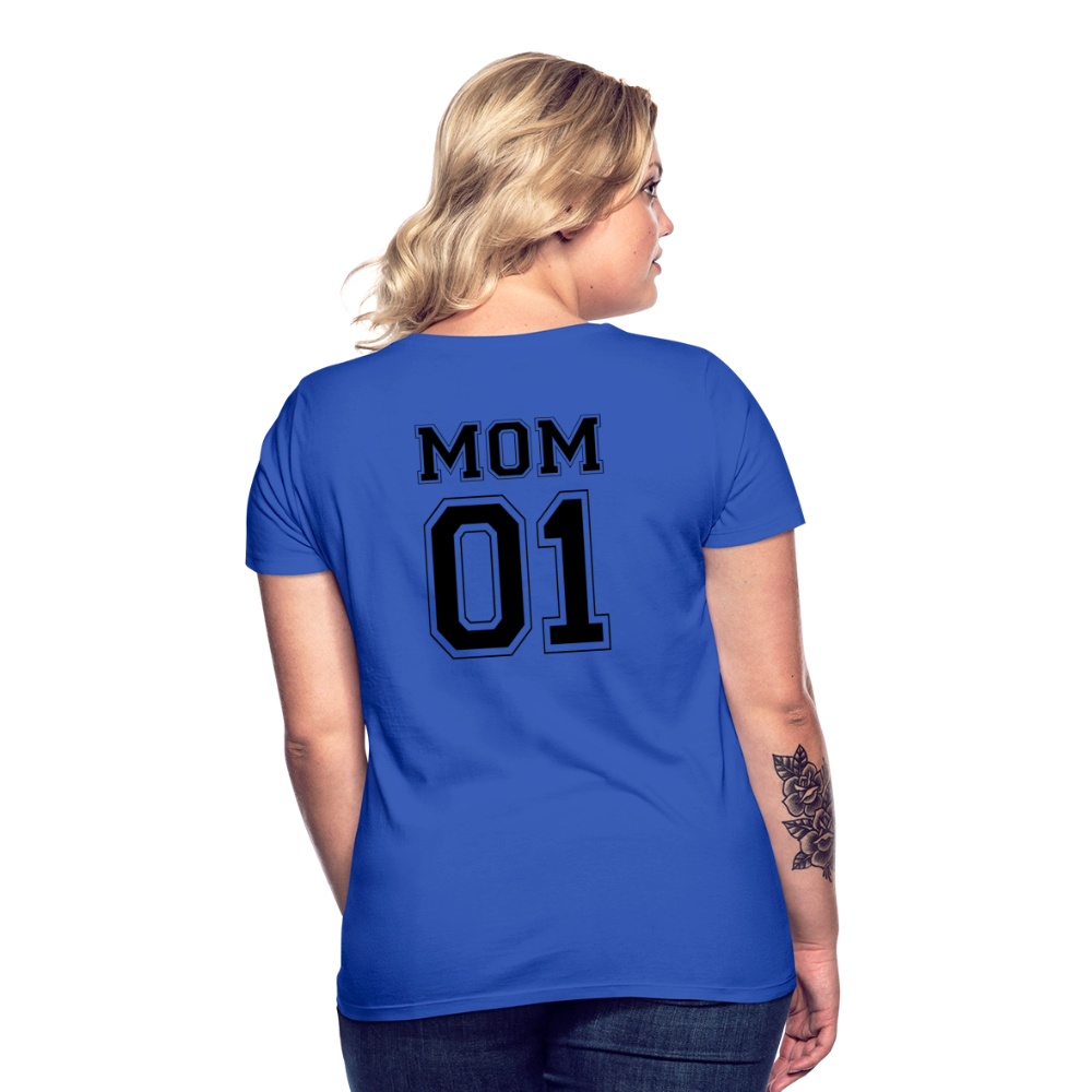 Women's T-Shirt - MOM 01 (black) - Royalblau
