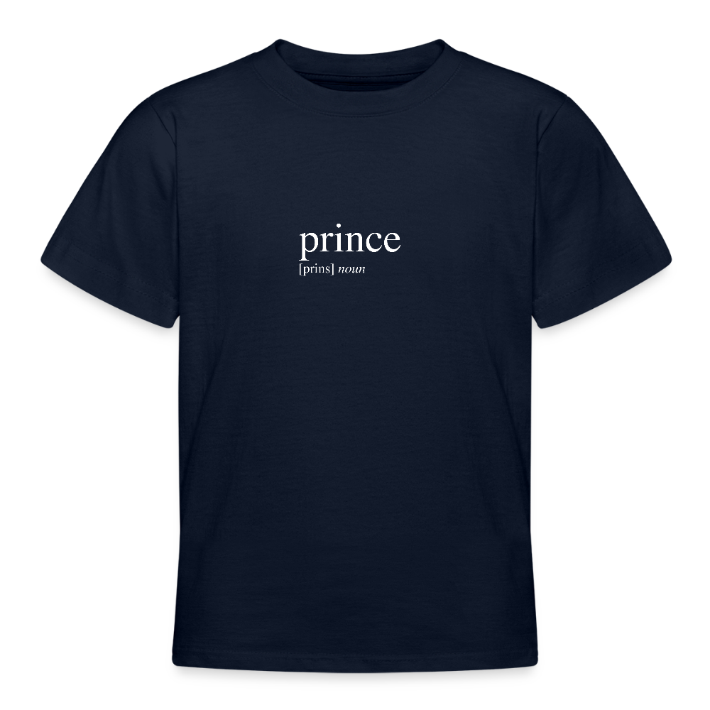 Teenage T-Shirt - prince (white) - Navy