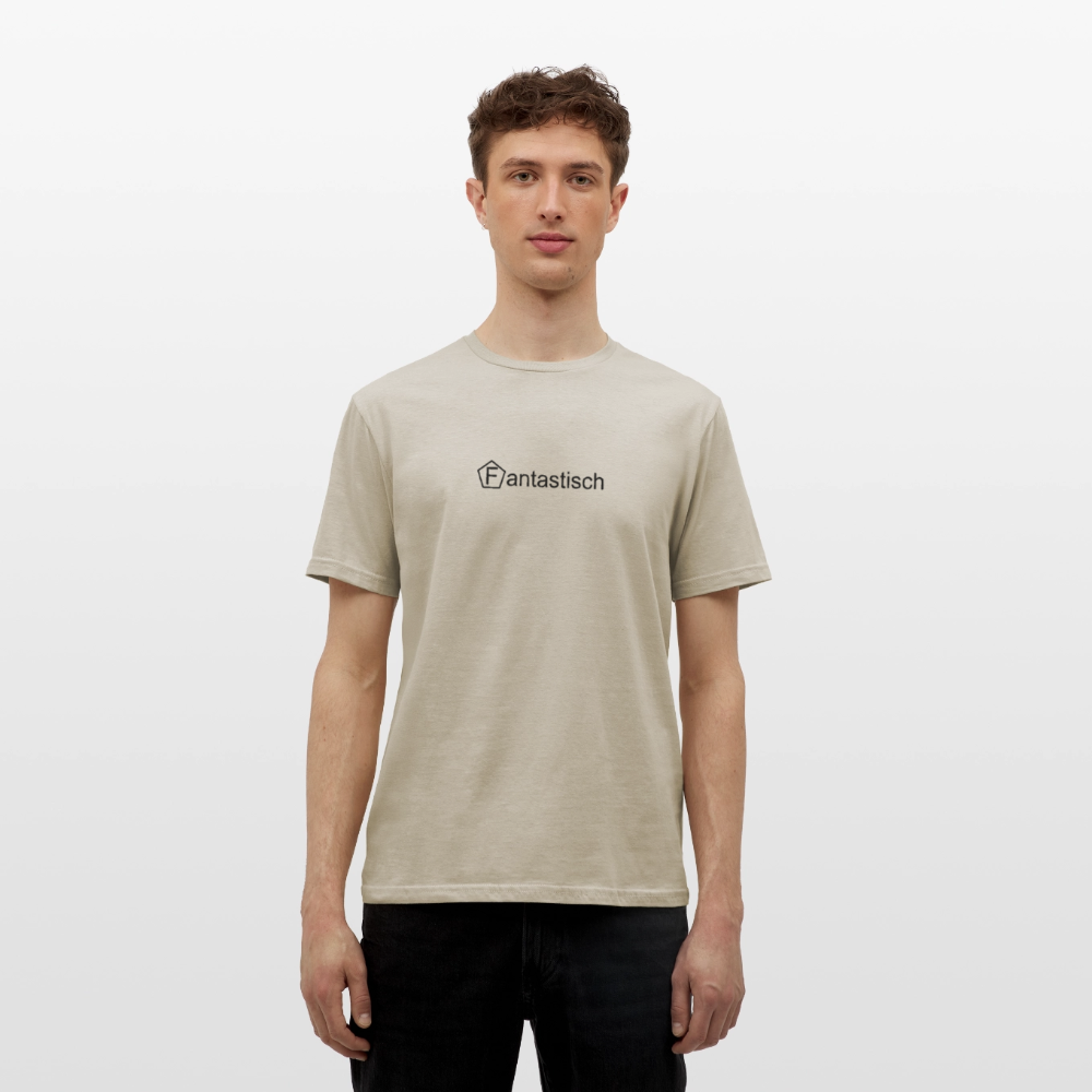 Männer T-Shirt - "Fantastisch" - Sandbeige