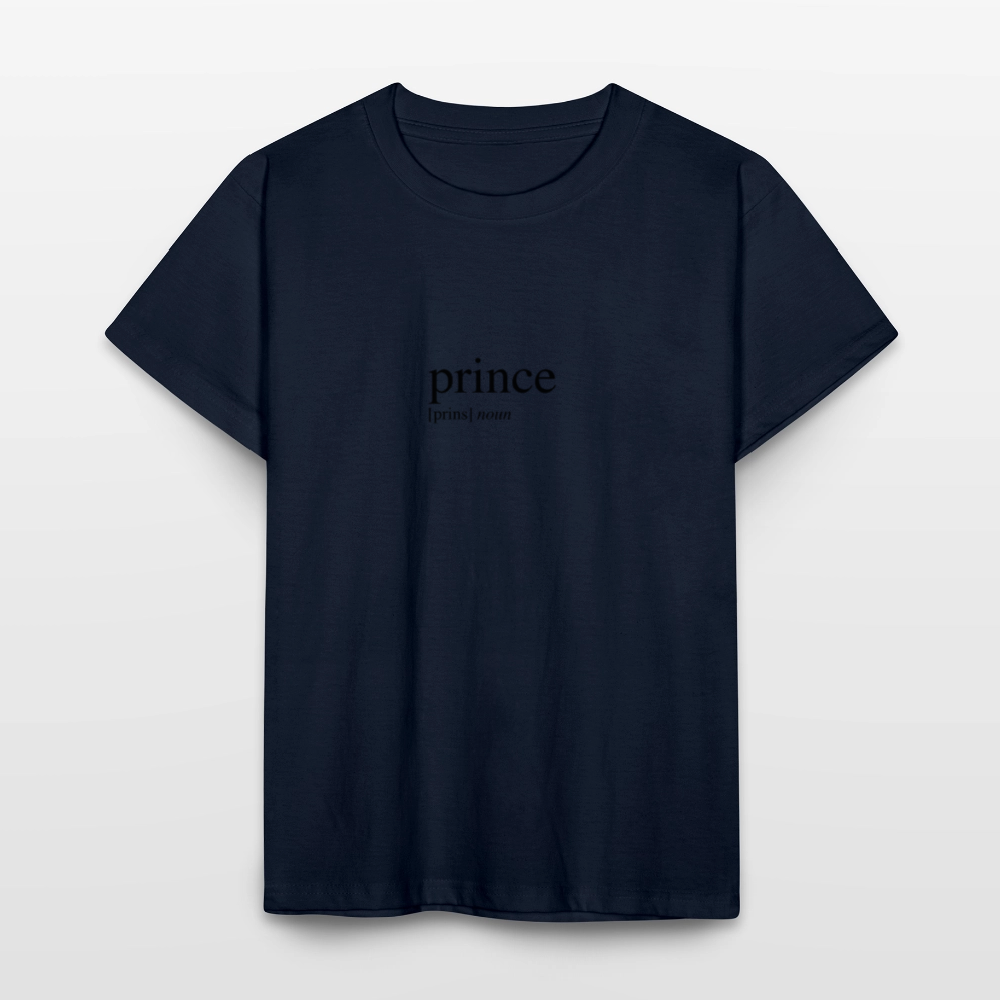 Kids`T-Shirt - prince (black) - navy