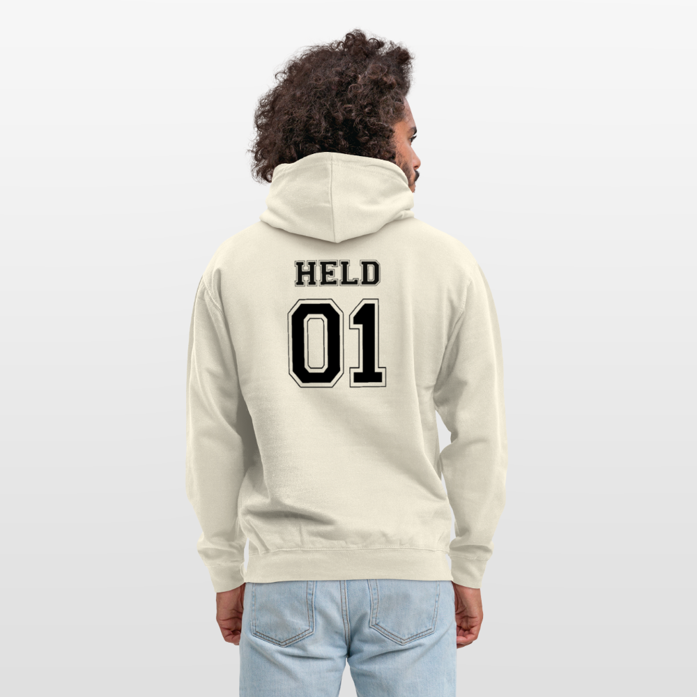 Unisex Hoodie - HELD 01 (black) - Vanille-Milchshake