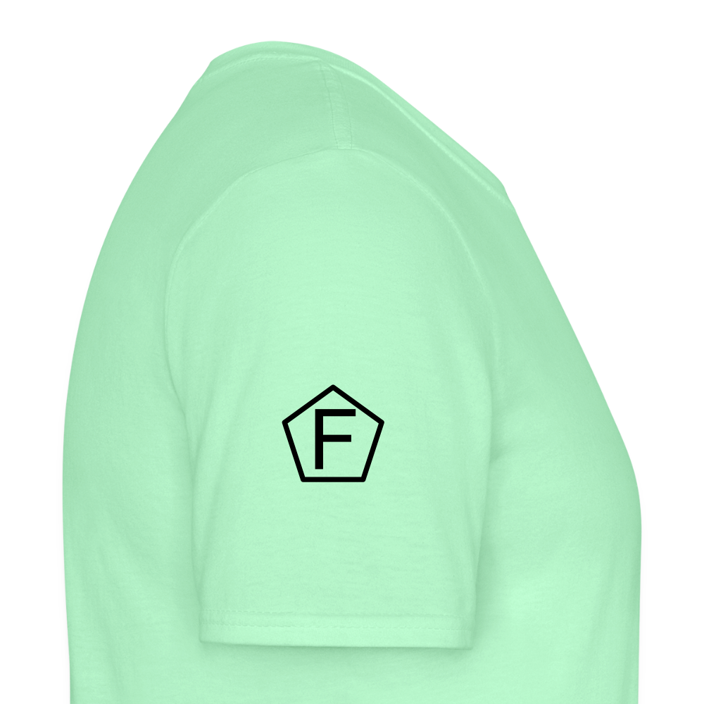 Männer T-Shirt - "ballern_1" - Mintgrün