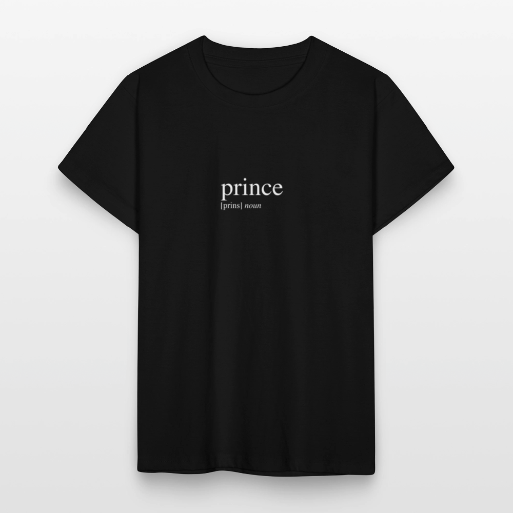 Teenage T-Shirt - prince (white) - Schwarz