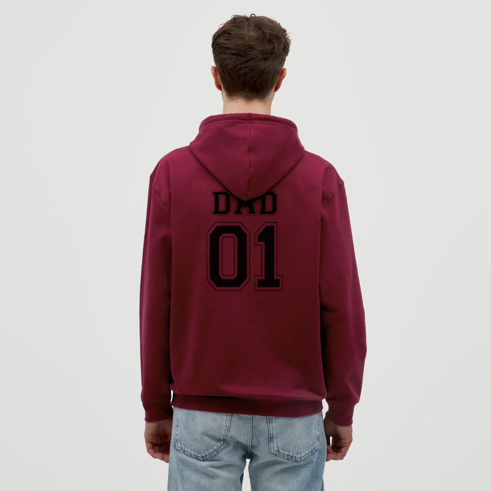 Unisex Hoodie - DAD 01 (black) - Bordeaux