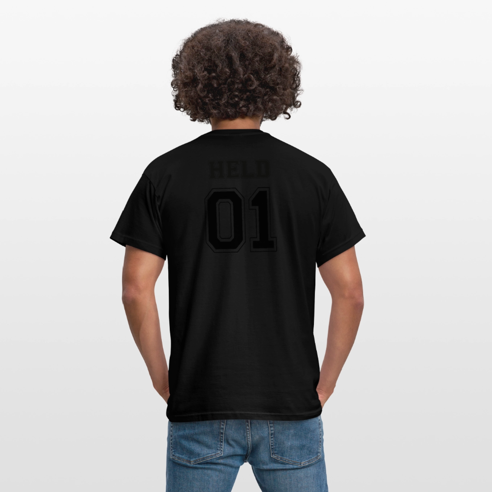 Men's T-Shirt - HELD 01 (black) - Schwarz