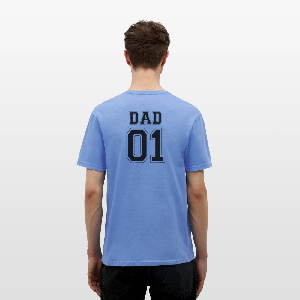 Men's T-Shirt - DAD 01 (black) - carolina blue