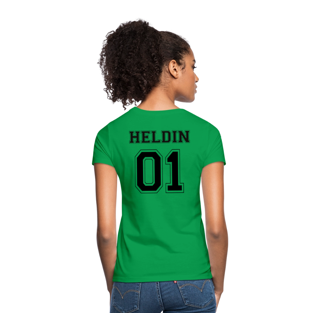 Women's T-Shirt - HELDIN 01 (black) - Kelly Green