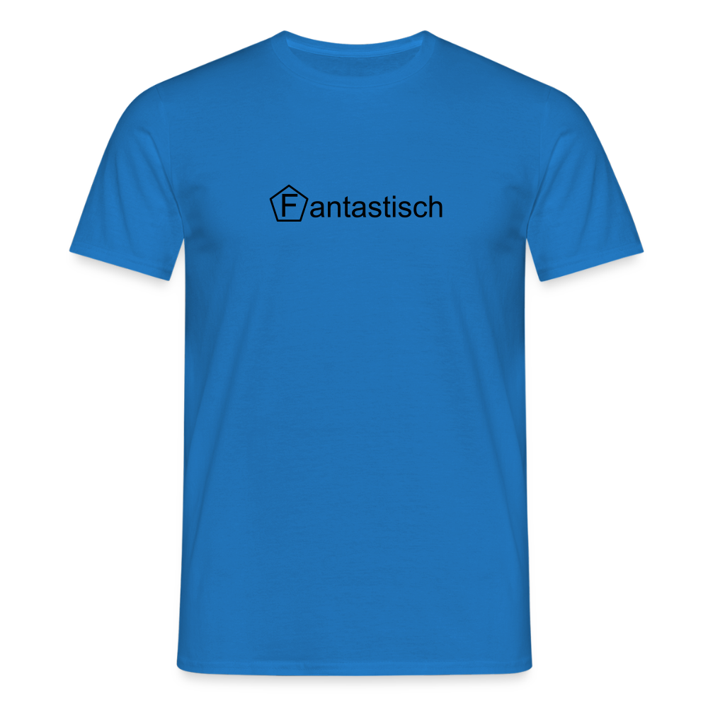 Männer T-Shirt - "Fantastisch" - Royalblau