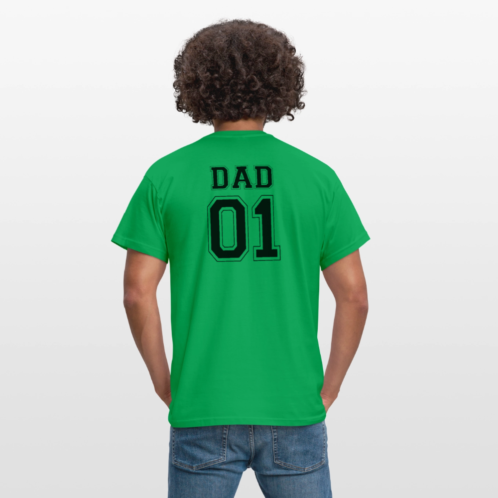 Men's T-Shirt - DAD 01 (black) - Kelly Green