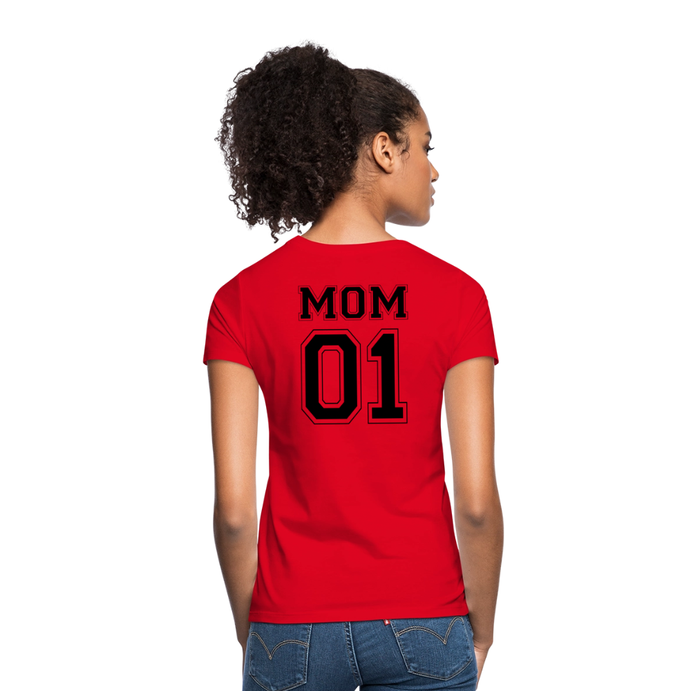 Women's T-Shirt - MOM 01 (black) - Rot
