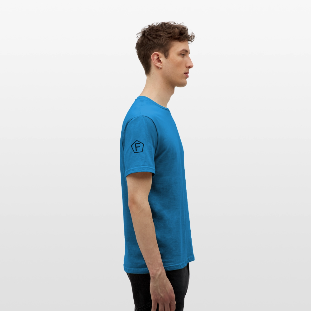 Männer T-Shirt - "ballern_1" - Royalblau