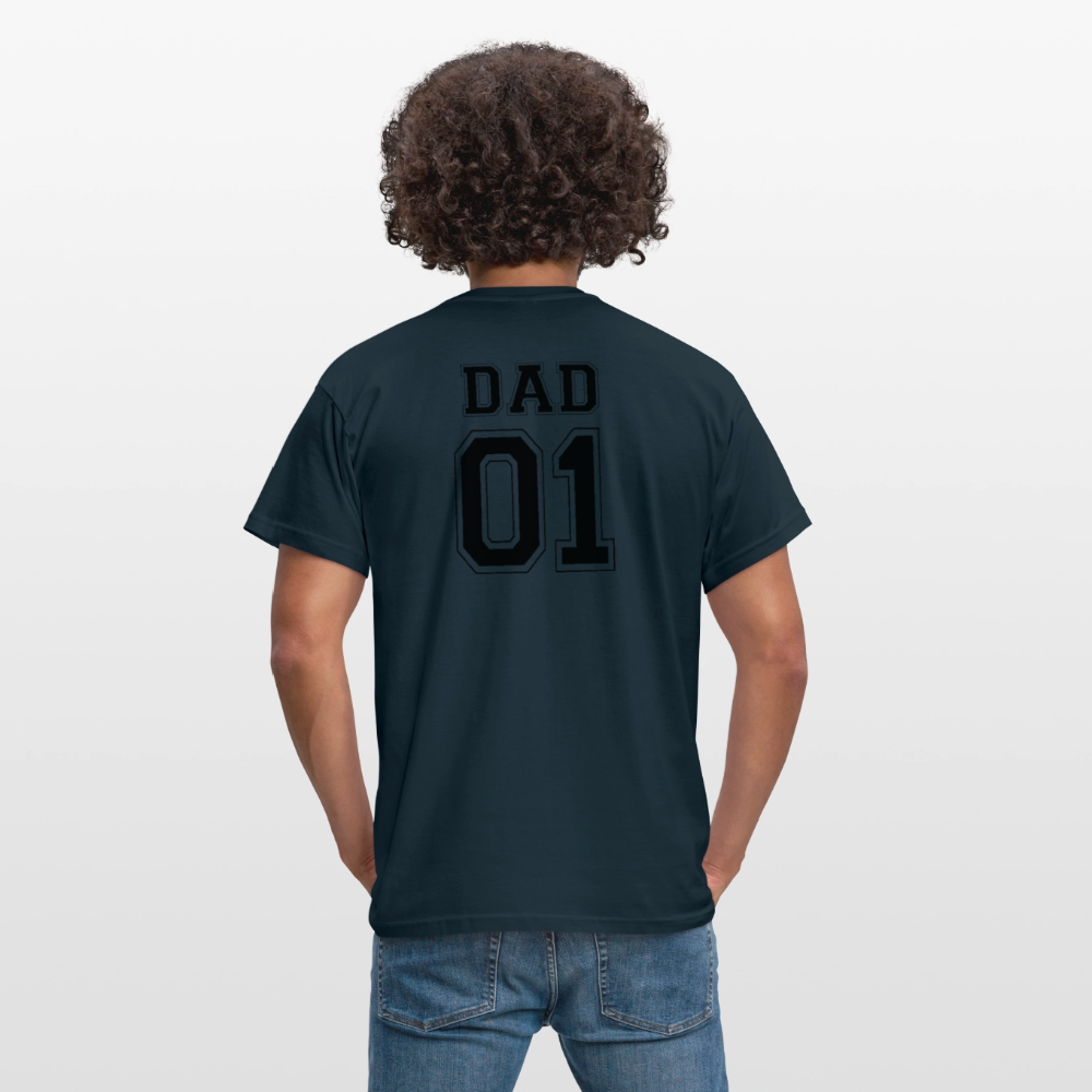 Men's T-Shirt - DAD 01 (black) - Navy