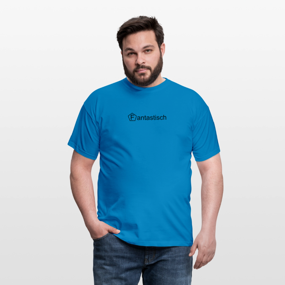 Männer T-Shirt - "Fantastisch" - Royalblau