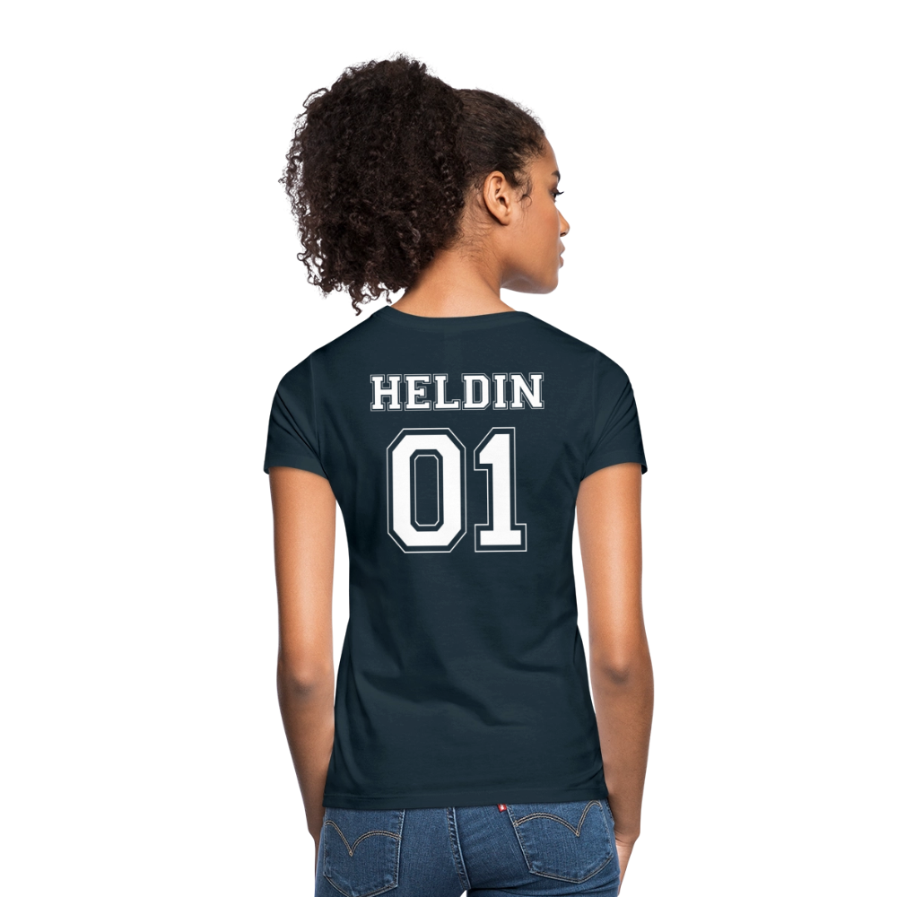 Women's T-Shirt - HELDIN 01 (white) - Navy