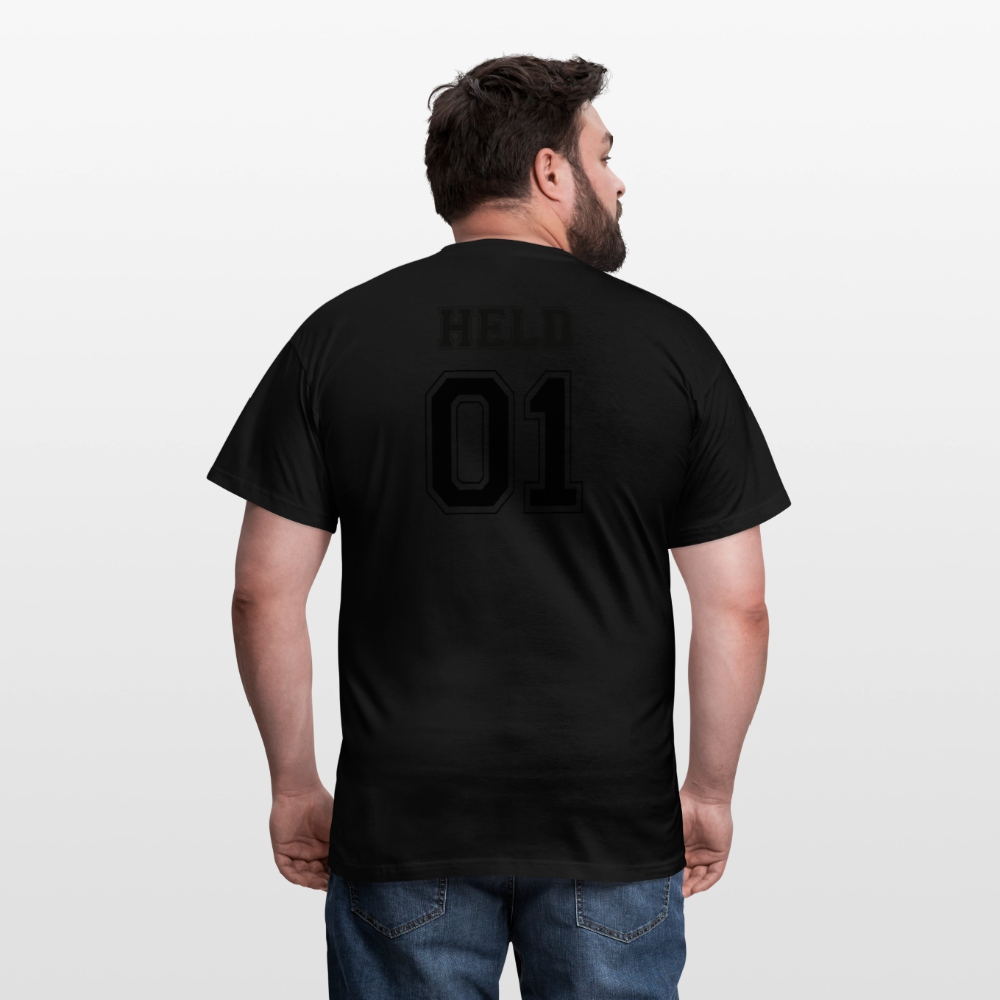 Men's T-Shirt - HELD 01 (black) - Schwarz