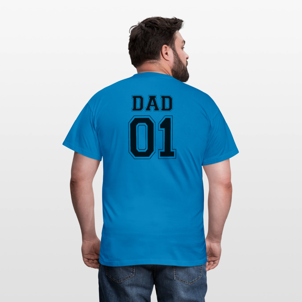 Men's T-Shirt - DAD 01 (black) - Royalblau