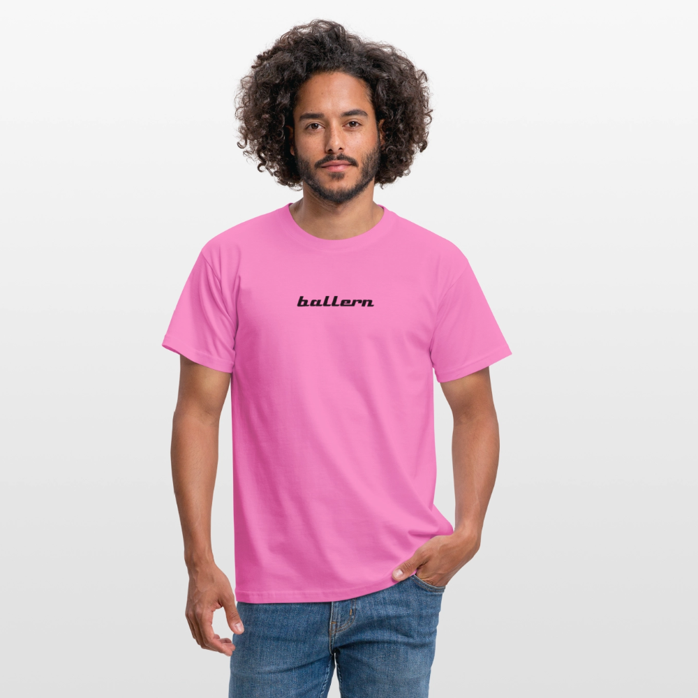 Männer T-Shirt - "ballern_1" - Pink