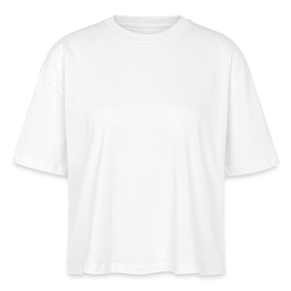 Frauen Boxy Bio-T-Shirt Nova   - princess (white) - white