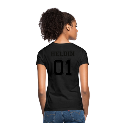 Women's T-Shirt - HELDIN 01 (black) - Schwarz