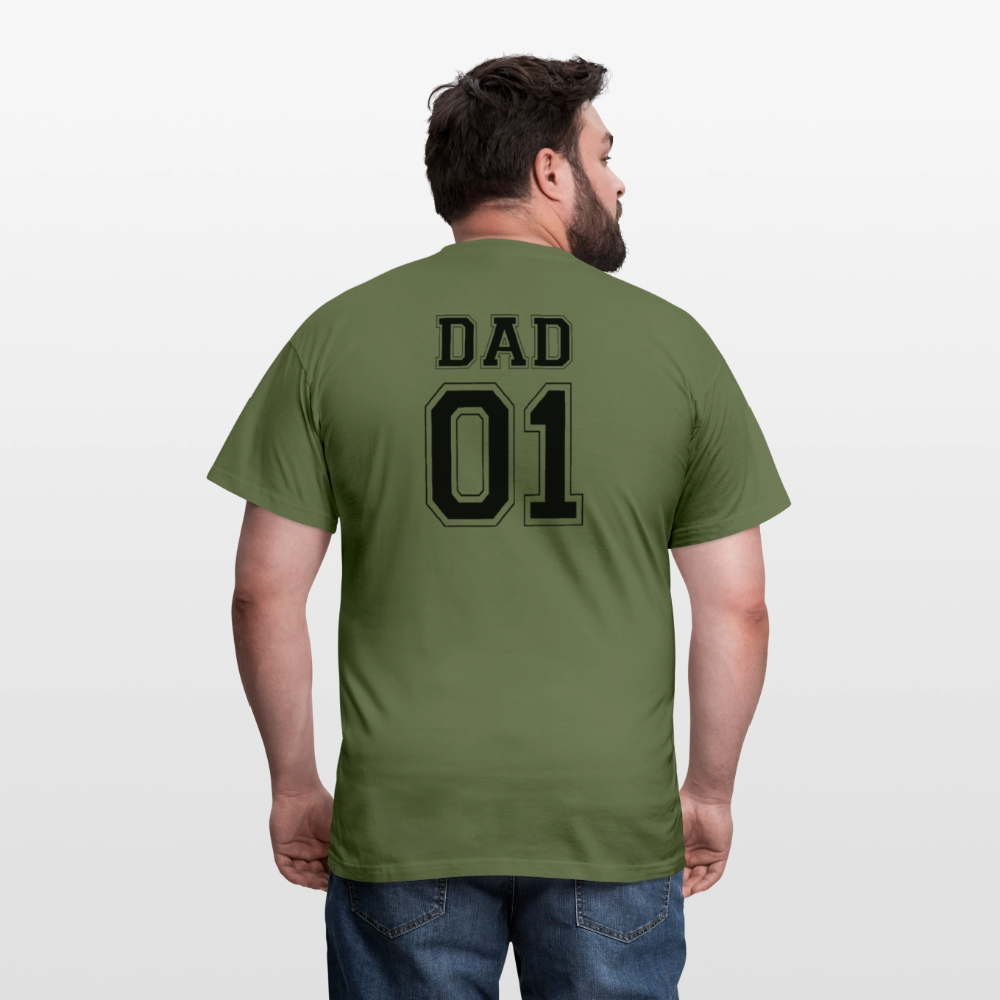 Men's T-Shirt - DAD 01 (black) - Militärgrün