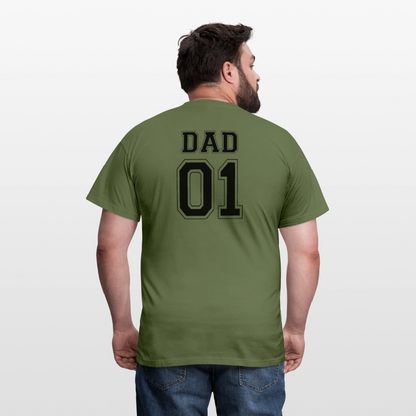 Men's T-Shirt - DAD 01 (black) - Militärgrün