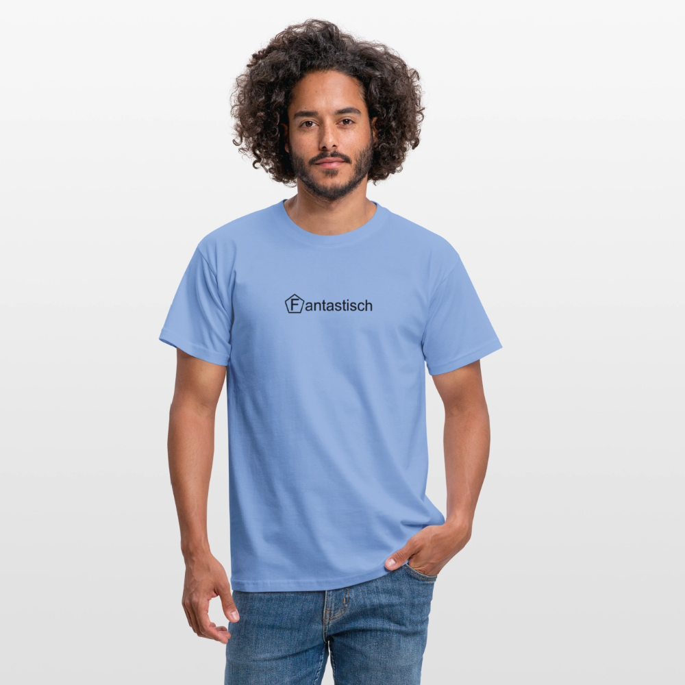 Männer T-Shirt - "Fantastisch" - carolina blue