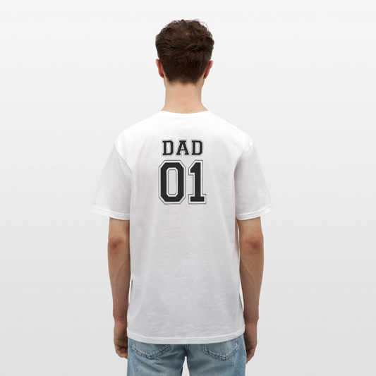 Men's T-Shirt - DAD 01 (black) - Weiß