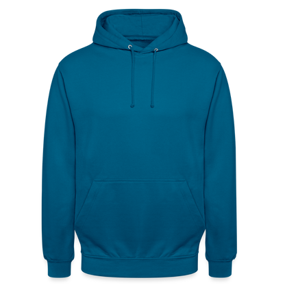 Unisex Hoodie - HELD 01 (black) - Tiefseeblau 