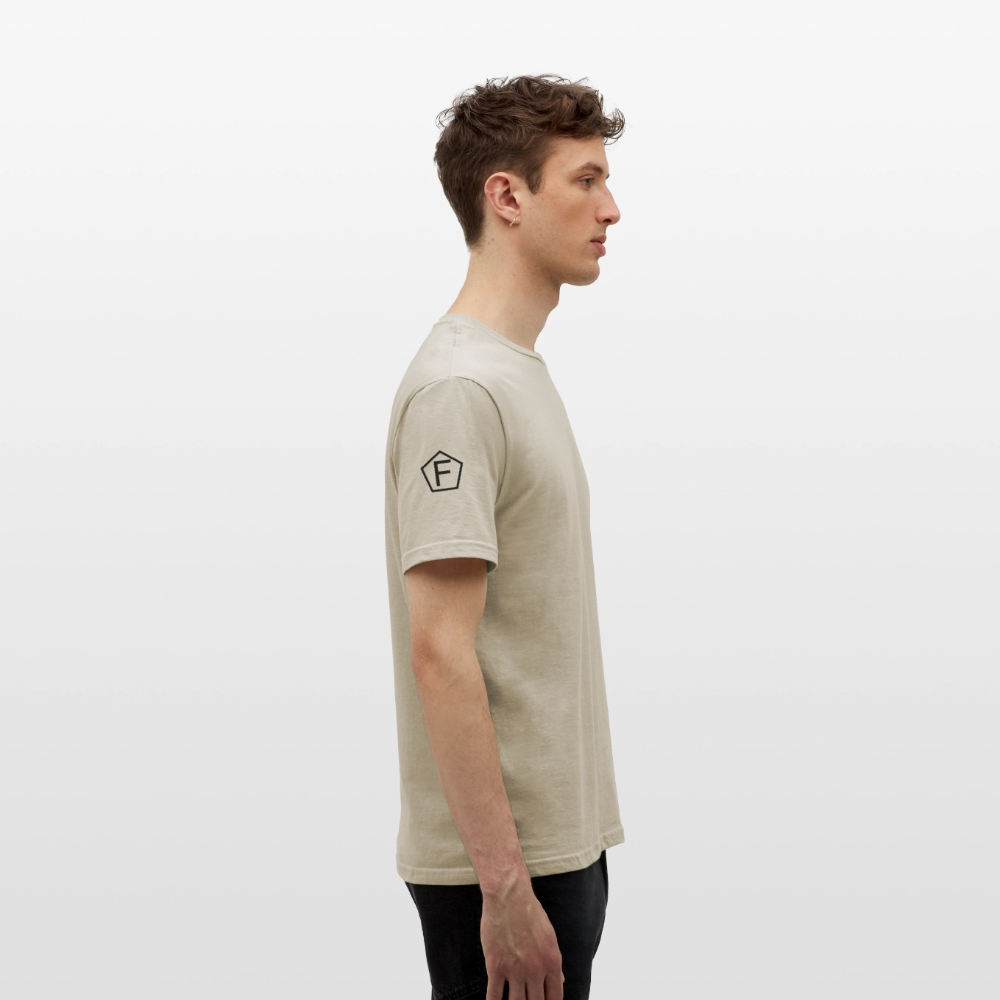 Männer T-Shirt - "ballern_1" - Sandbeige