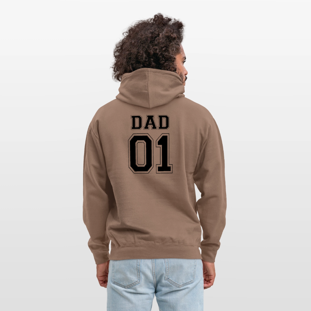 Unisex Hoodie - DAD 01 (black) - Mokka