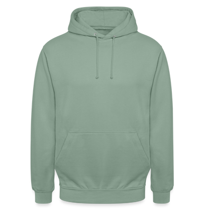 Unisex Hoodie - DAD 01 (black) - Graugrün