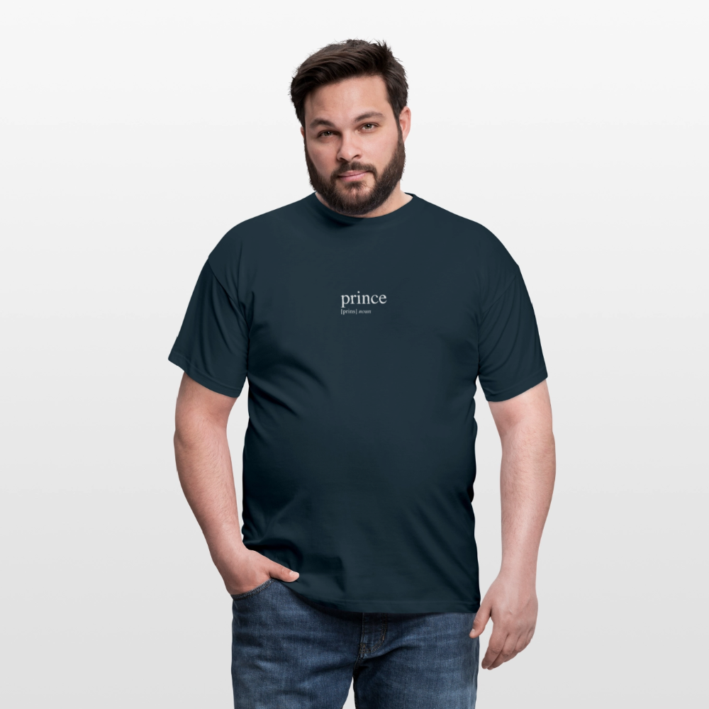 Men's T-Shirt - prince (white) - navy
