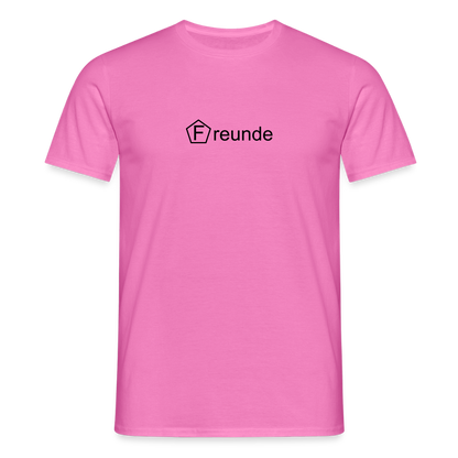 Männer T-Shirt - "Freunde" - Pink