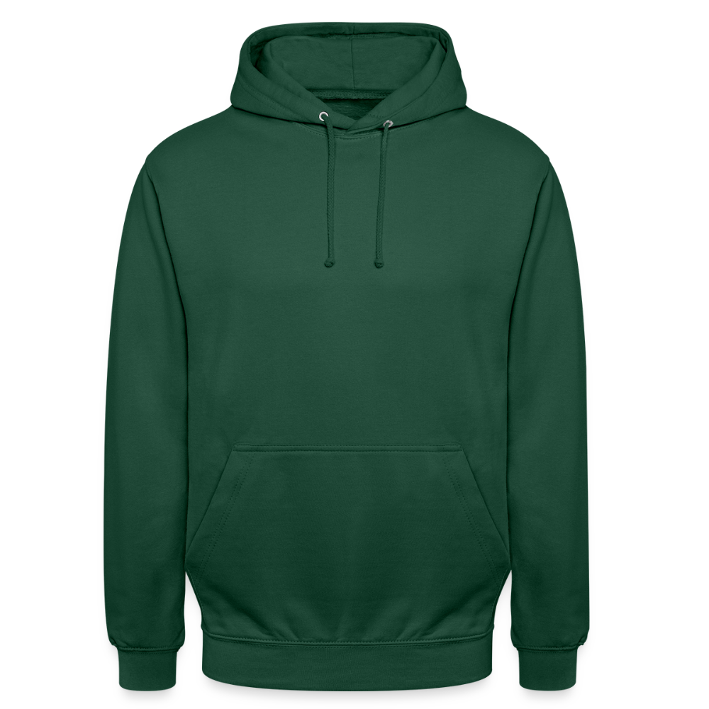 Unisex Hoodie - HELD 01 (black) - Flaschengrün