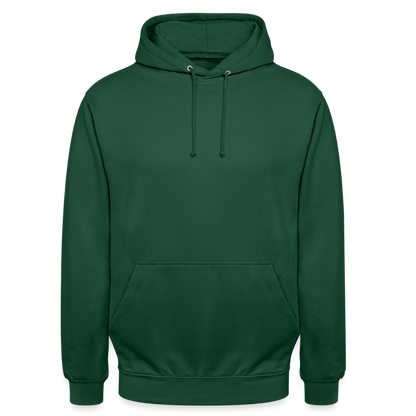 Unisex Hoodie - HELD 01 (black) - Flaschengrün